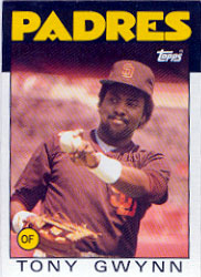 1986 Topps Baseball Cards      010      Tony Gwynn